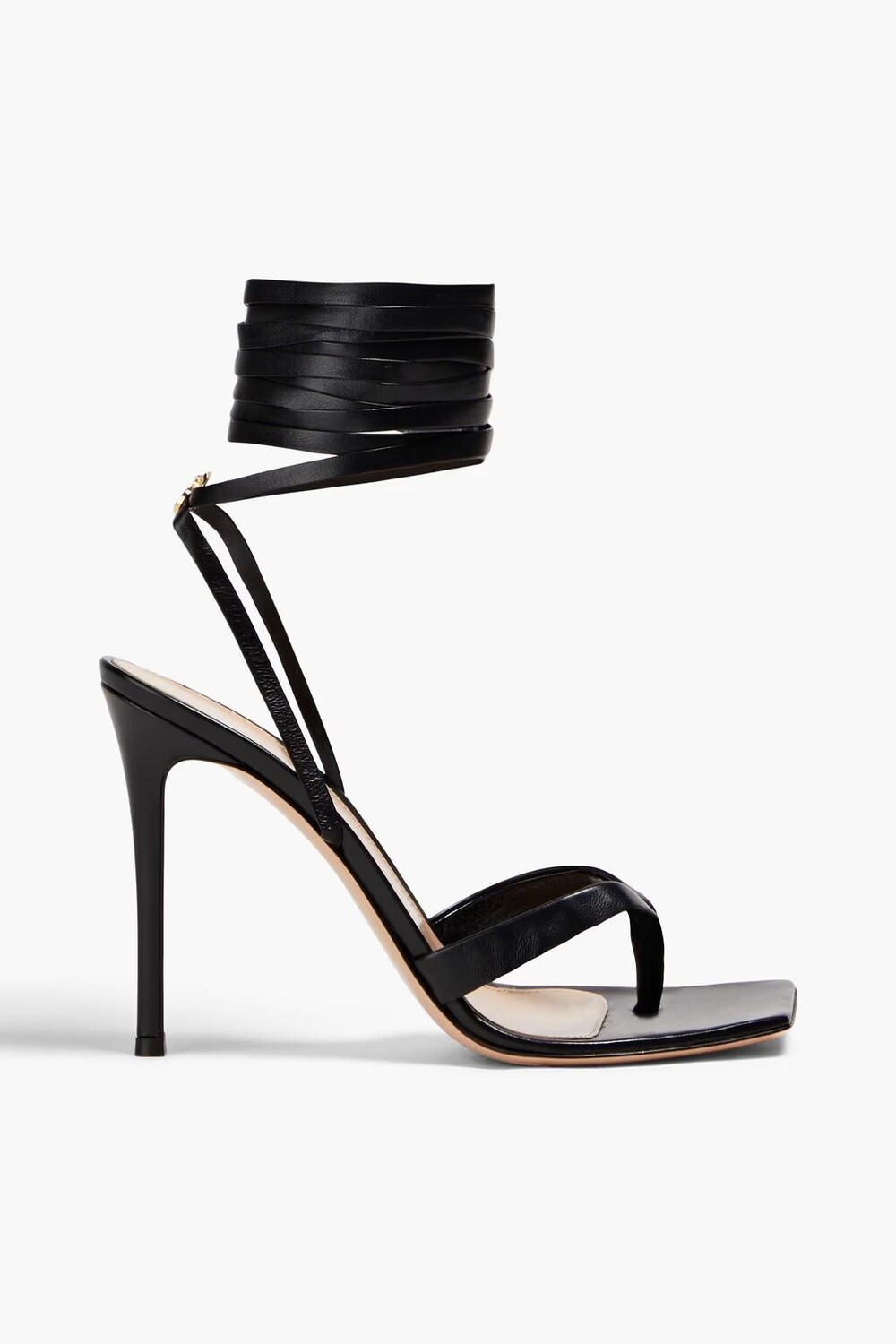 

Кожаные сандалии Gianvito Rossi, черный