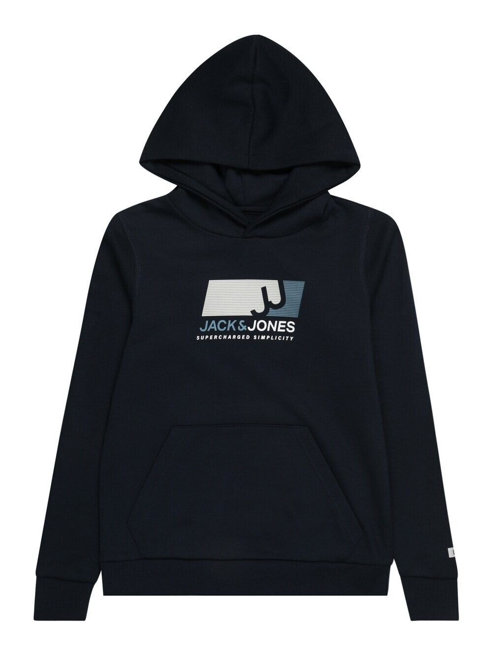 

Толстовка Jack & Jones Junior, синий/темно-синий