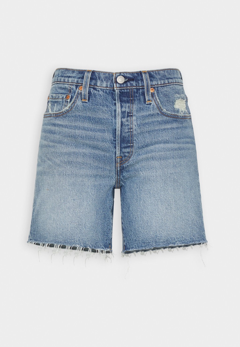 Джинсовые шорты Levi's 501 Mid Thigh Shorts, odeon цена и фото