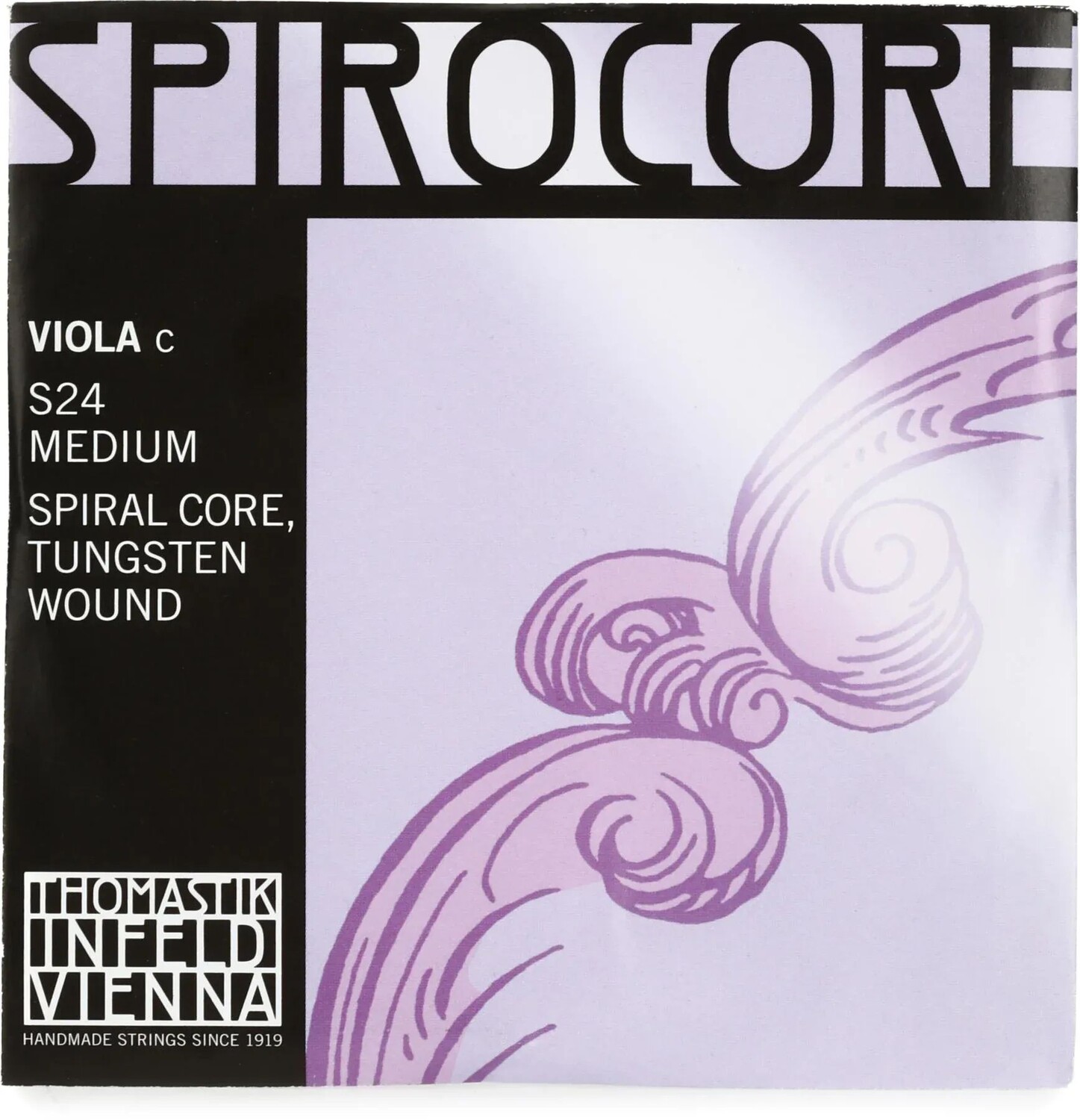 

Струна Thomastik-Infeld S24 Spirocore Viola C — размер 4/4 с вольфрамовой обмоткой