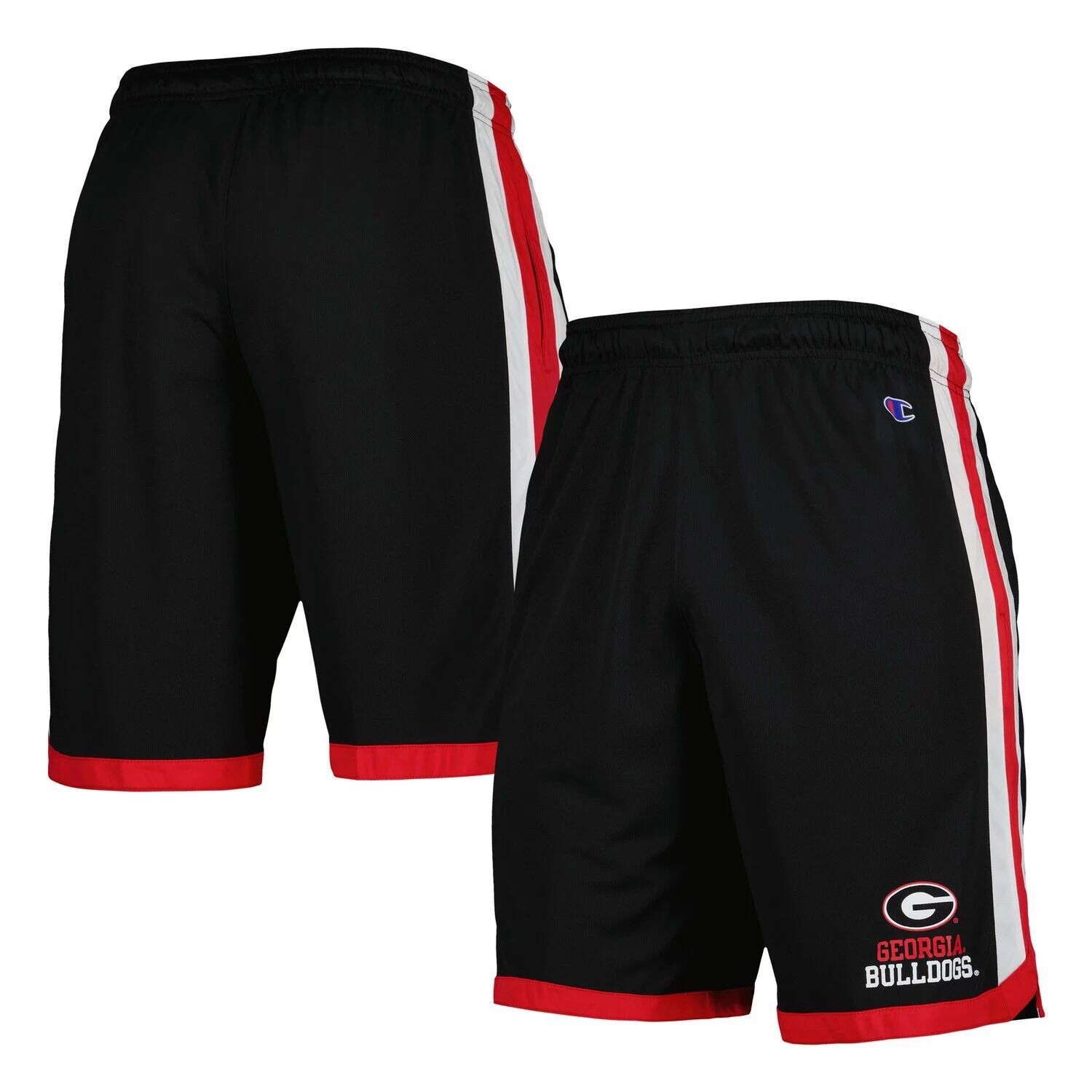 

Черные мужские баскетбольные шорты Champion Georgia Bulldogs