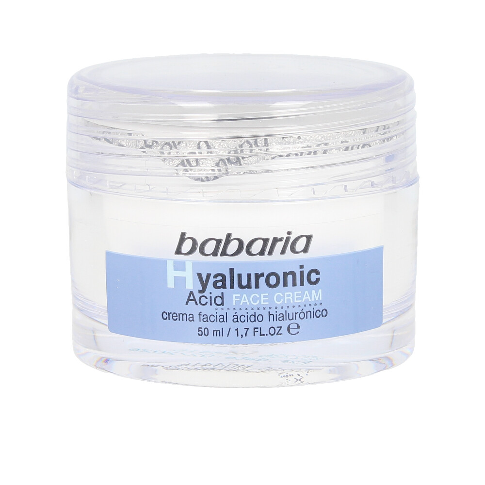 цена Увлажняющий крем для ухода за лицом Hyaluronic acid crema facial ultrahidratante Babaria, 50 мл
