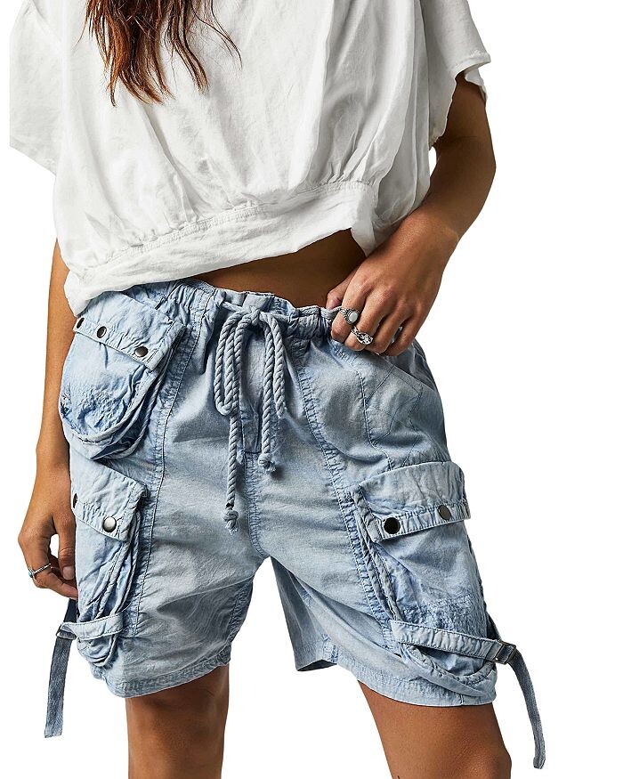 

Хлопковые шорты-карго с парашютом Wild Bay Free People