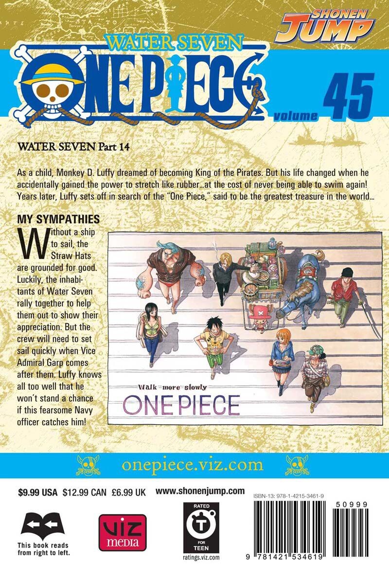 

Манга One Piece Manga Volume 45