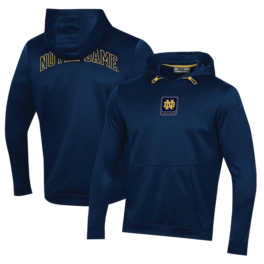 

Пуловер с капюшоном Under Armour Notre Dame Fighting Irish, нави