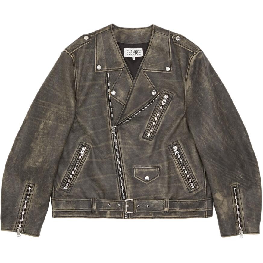 

Куртка женская коричневая Mm6 Maison Margiela