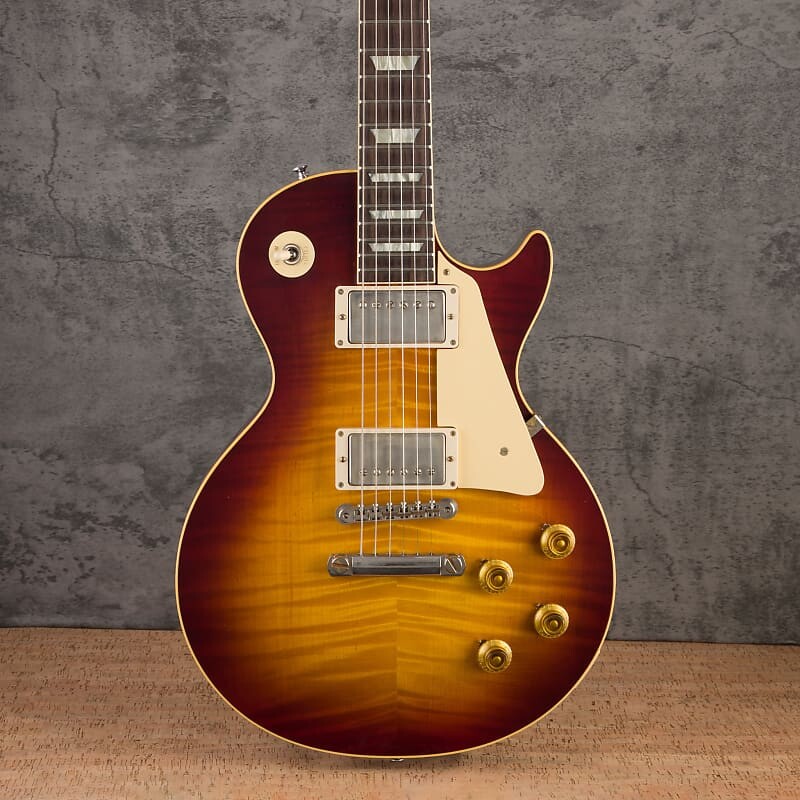 

Электрогитара Gibson Murphy Lab 1959 Les Paul Standard - Ultra Light Aged Royal Tea Burst - CHUCKSCLUSIVE - #92246
