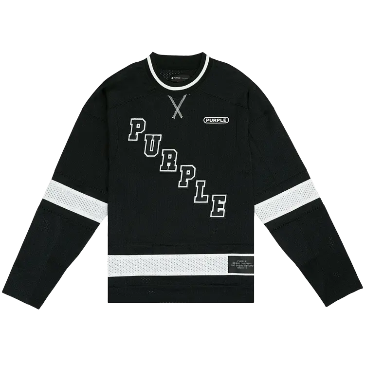 

Топ PURPLE BRAND Team Mesh Long-Sleeve 'Black', черный
