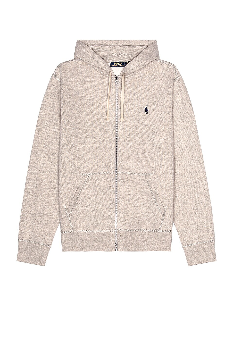 

Толстовка Polo Ralph Lauren Fleece Full-Zip, цвет Light Sport Heather