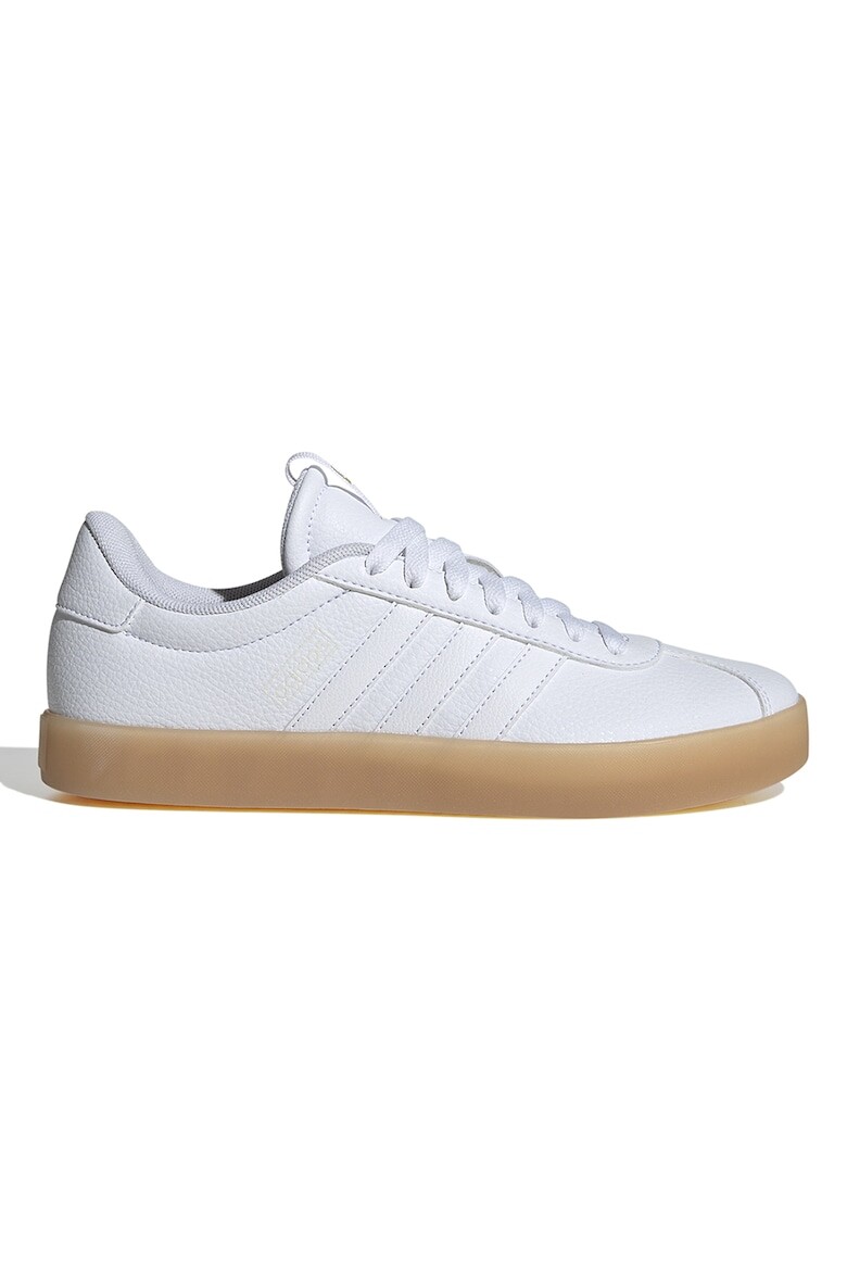 

Туфли VL Court из кожи и экокожи Adidas Sportswear, белый