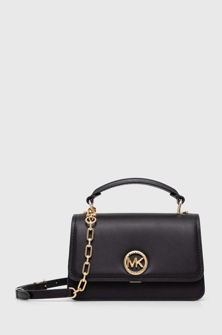 

Кожаная сумка MICHAEL Michael Kors, черный