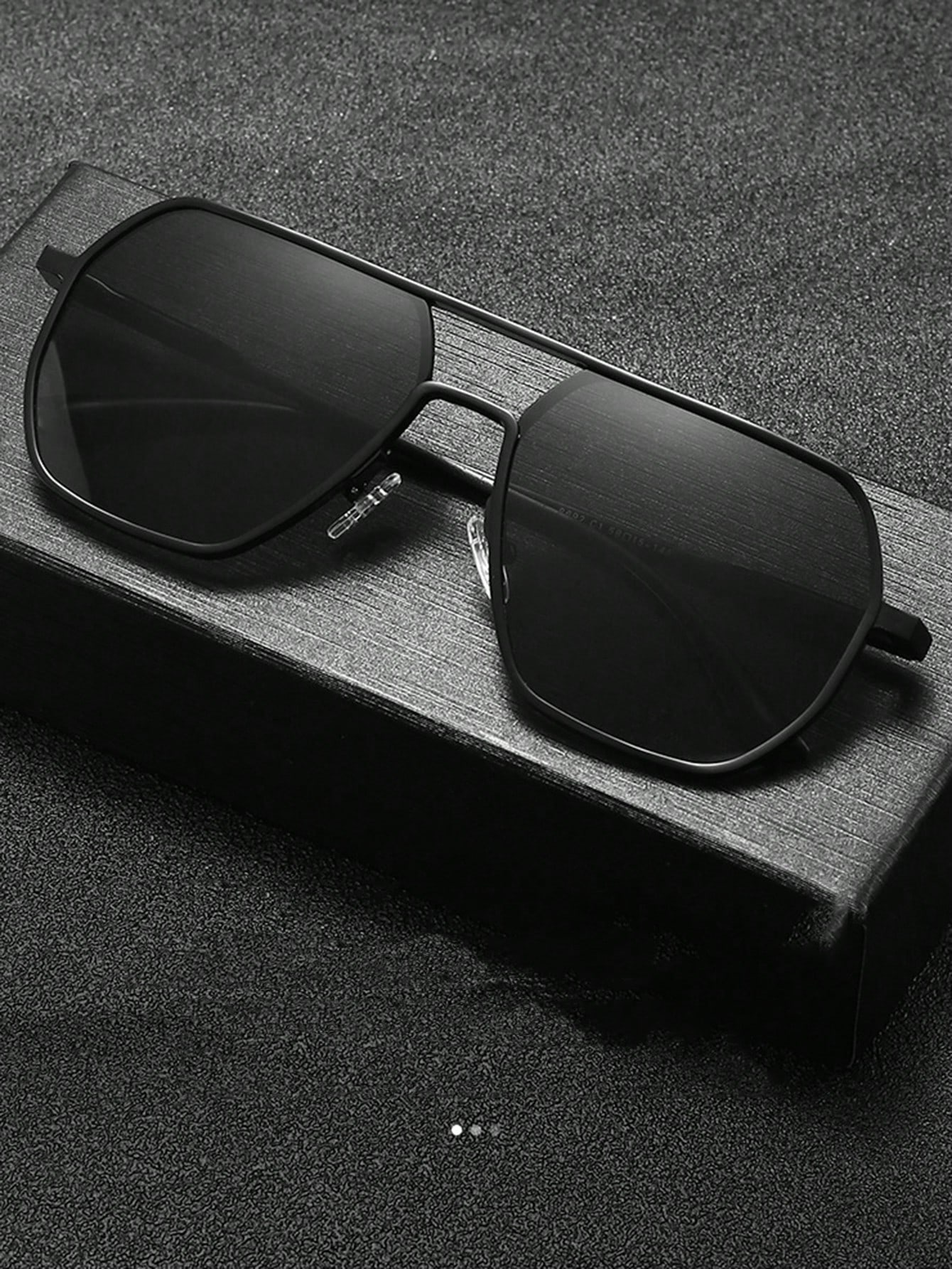 модные поляризованные солнцезащитные очки мужские квадратные брендовые дизайнерские мужские солнцезащитные очки для вождения и рыбалки 1 шт. мужские поляризованные солнцезащитные очки, многоцветный