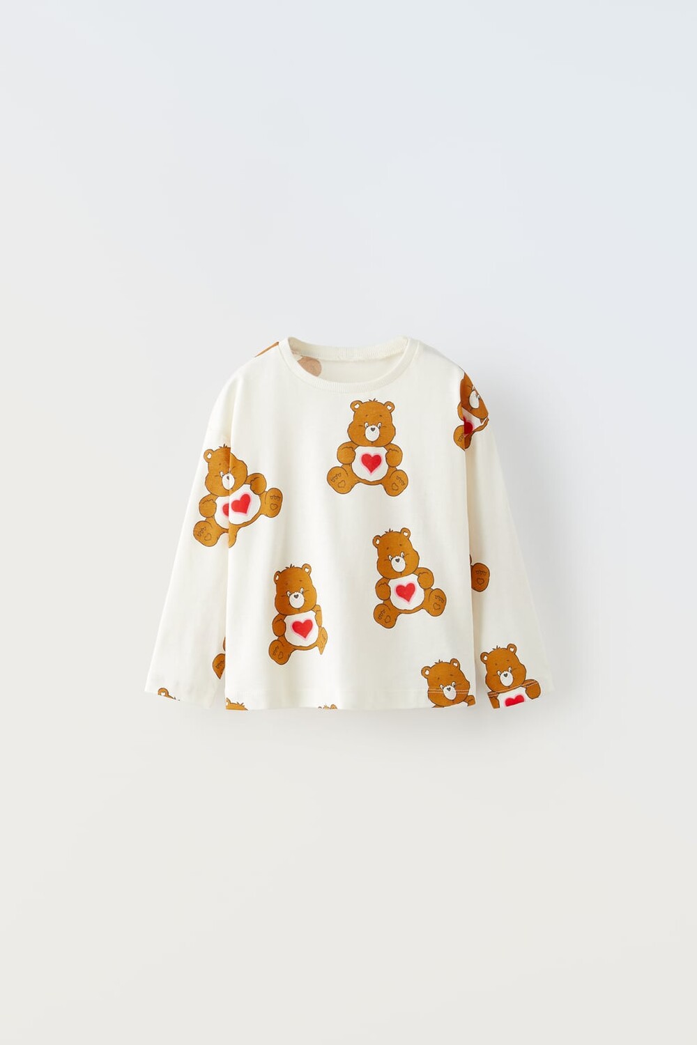

Футболка the care bears ZARA, экрю