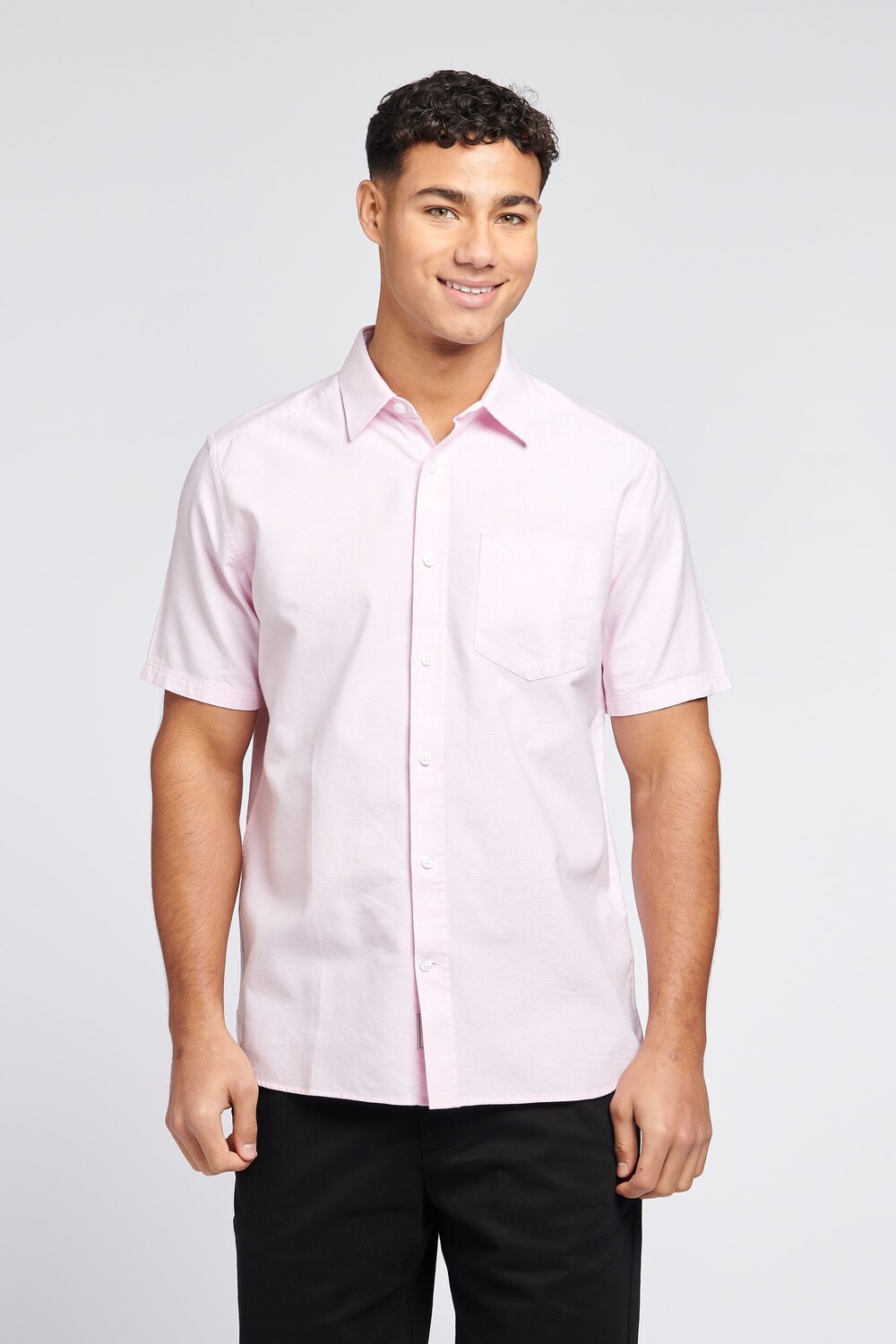 

Белая оксфордская рубашка Stapleton Jack Wills, розовый