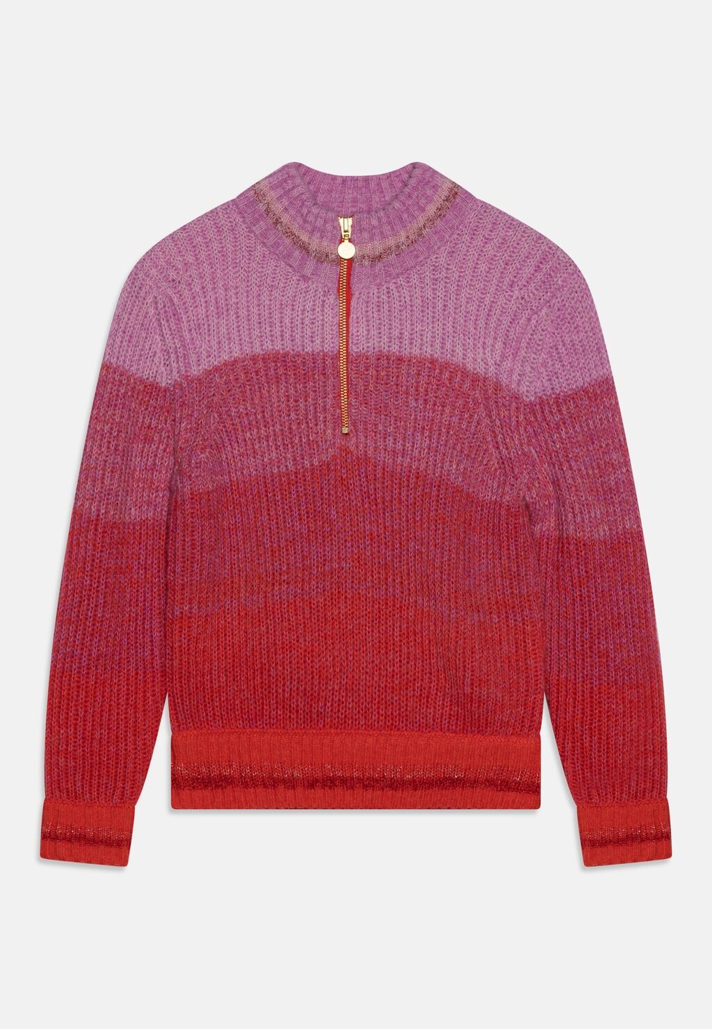 пледы elodie одеяло winter sunset Свитер Half Zip Gradient Scotch & Soda, цвет winter sunset