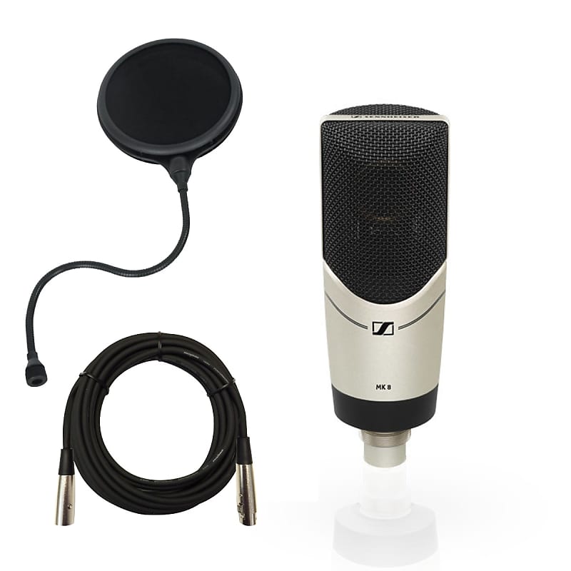 Конденсаторный микрофон Sennheiser MK 8 Condenser микрофон студийный конденсаторный sennheiser mk 8