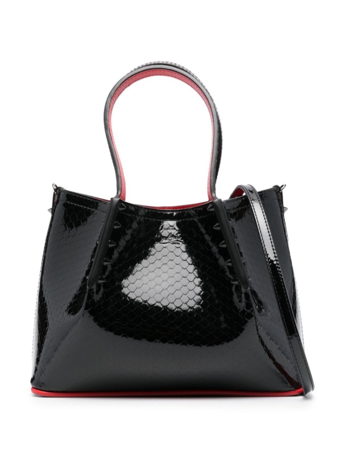 

Christian Louboutin маленькая сумка-тоут Cabarock, черный