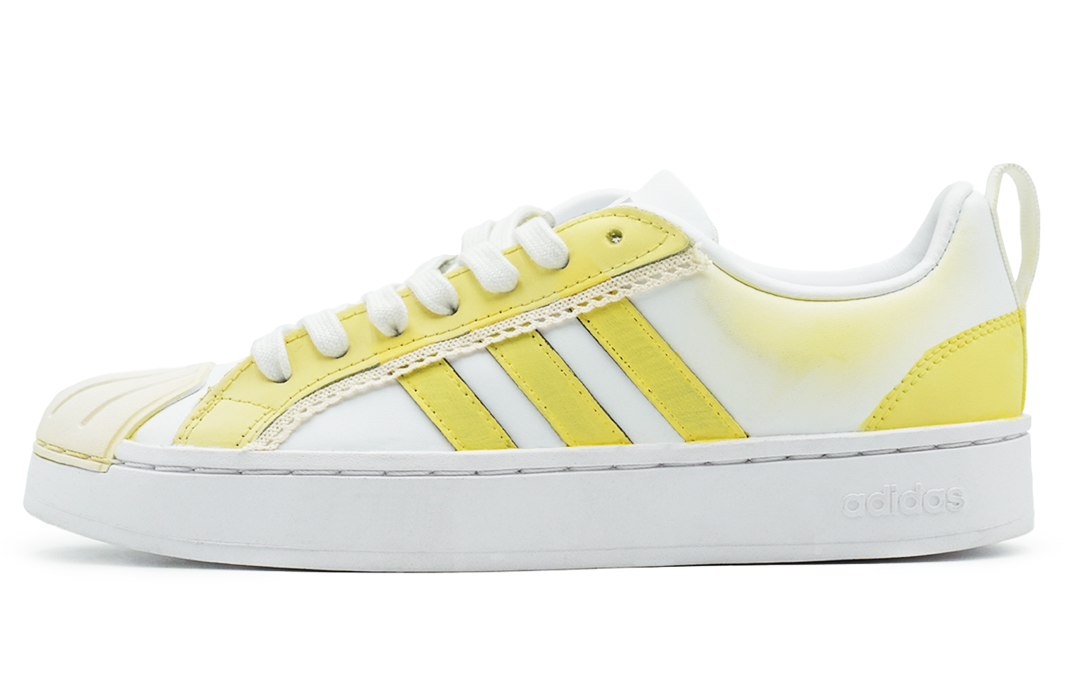 

Кроссовки adidas neo Streetcheck Skateboarding Shoes Women's Low-top White/yellow, белый