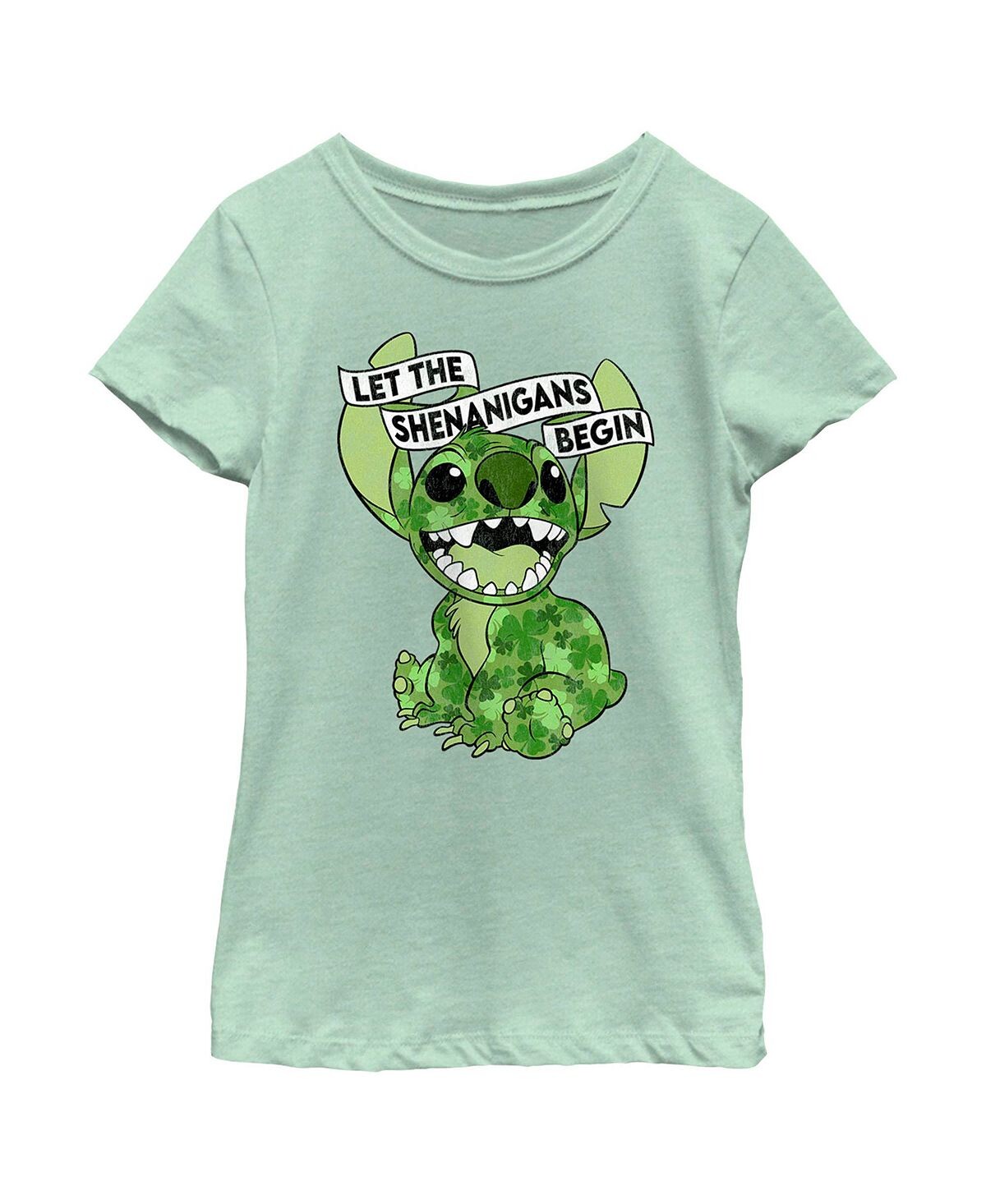 

Детская футболка Lilo & Stitch Stitch Stitch «Let the Shenanigans Begin» для девочек Disney