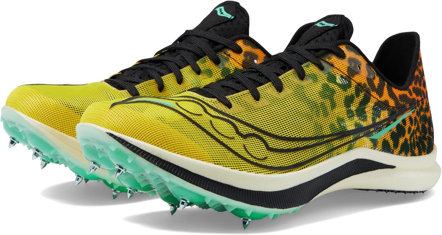 

Кроссовки Saucony Endorphin Cheetah, цвет Black/Vizi