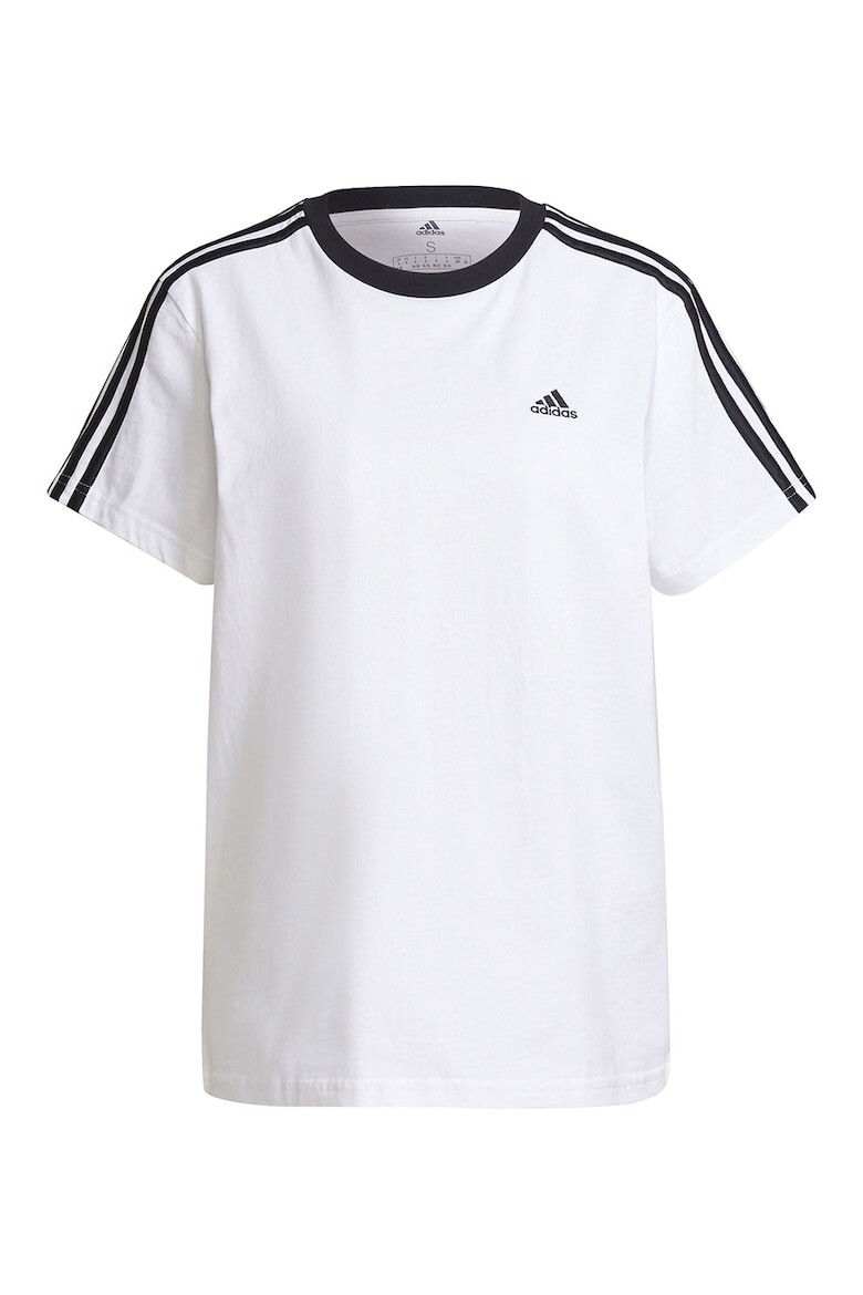 

Свободная хлопковая футболка Essentials Adidas Sportswear, черный