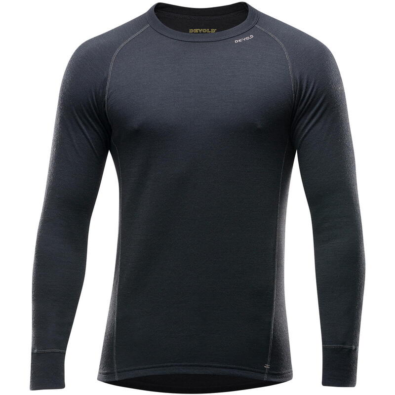 Функциональная рубашка Duo Active Merino 205 Рубашка Мужская черная DEVOLD, цвет schwarz