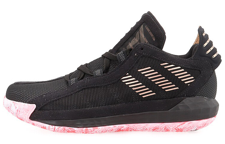 

Баскетбольные кроссовки унисекс Adidas D lillard 6 Core Black/Signal Pink