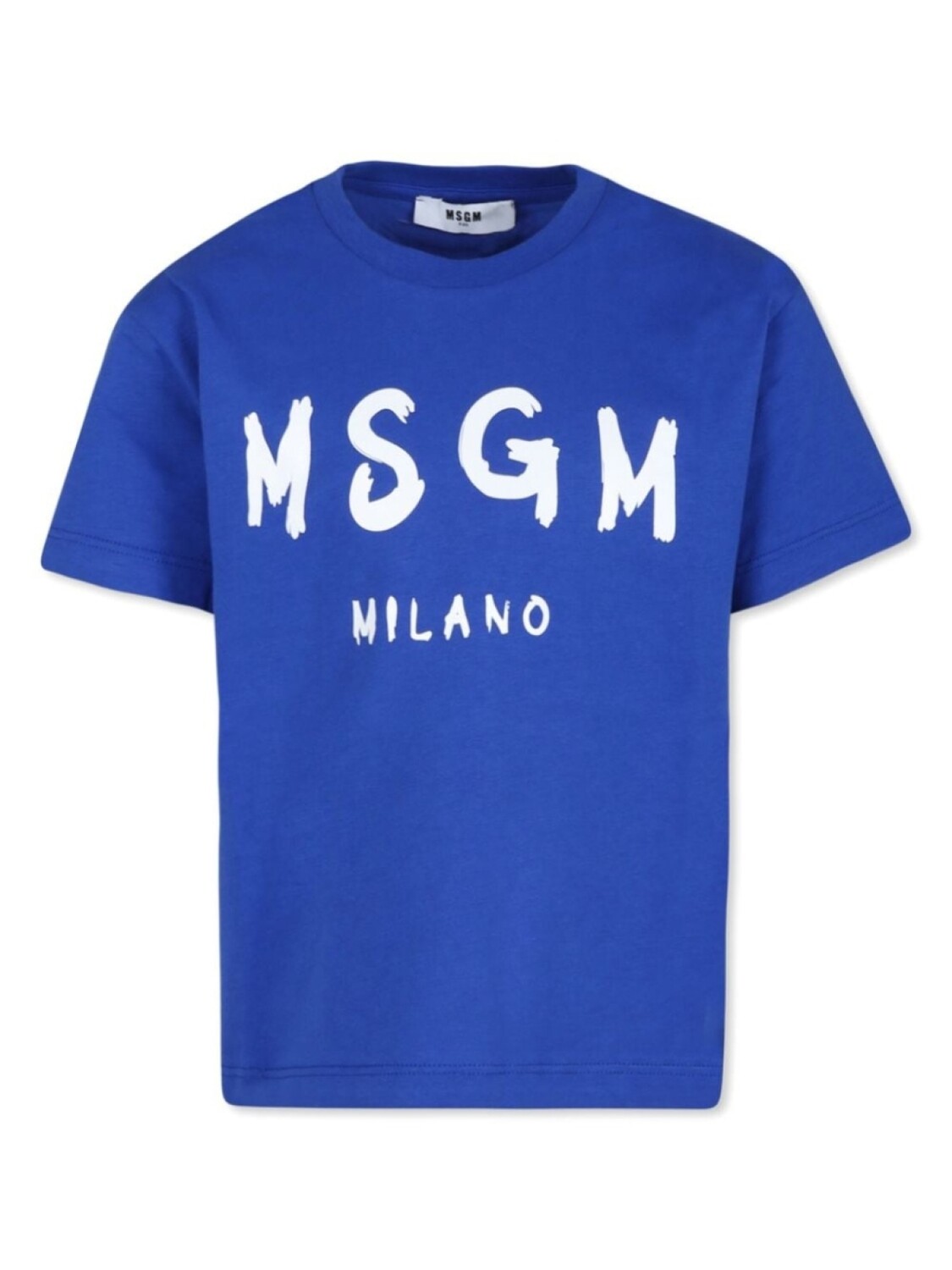 

MSGM Kids футболка с логотипом, синий