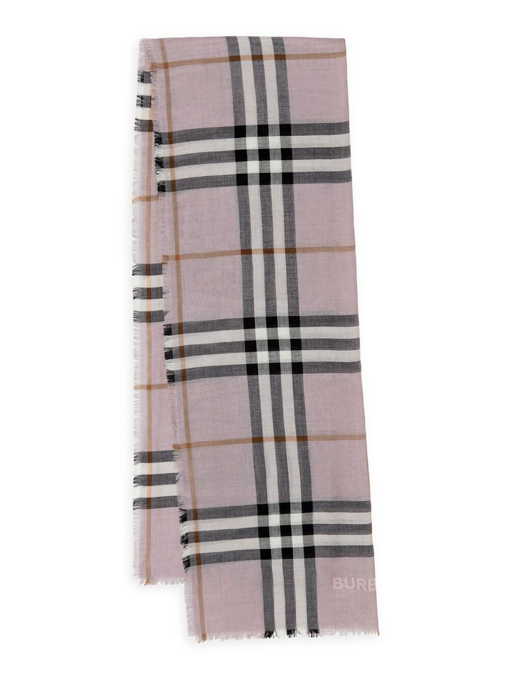 

Шарф из смесовой шерсти в клетку Burberry
