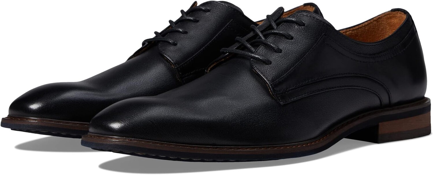 

Оксфорды Nanndo Steve Madden, черная кожа, Черный