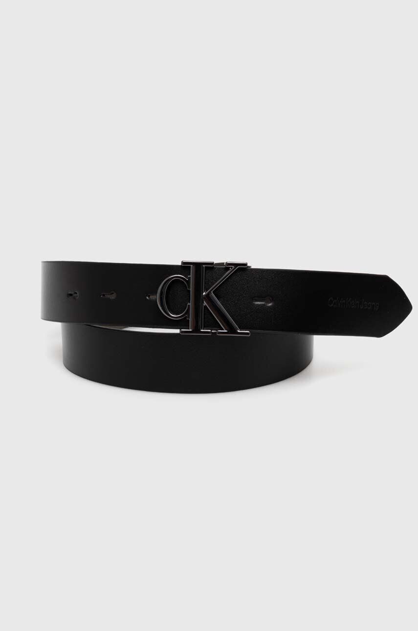 

Двусторонний ремень Calvin Klein Jeans, черный