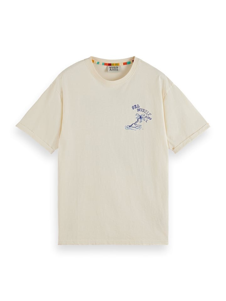 

Футболка Scotch & Soda, кремовый