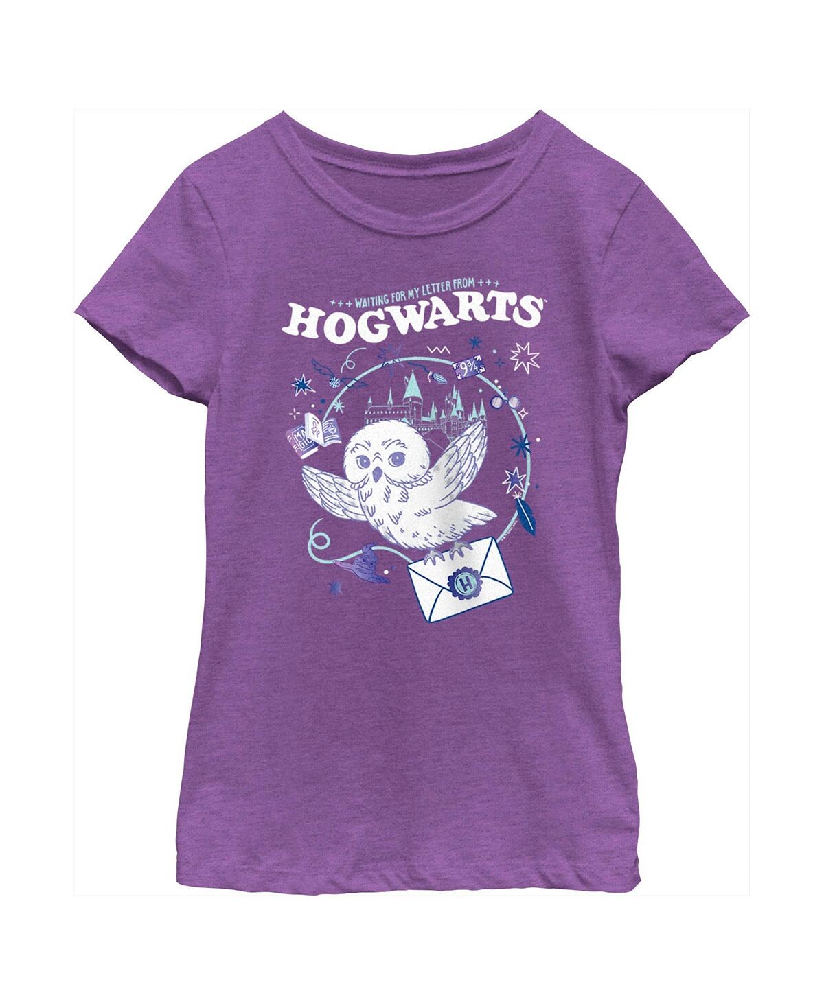 

Детская футболка с надписью Harry Potter The Magic Letter для девочек Warner Bros.