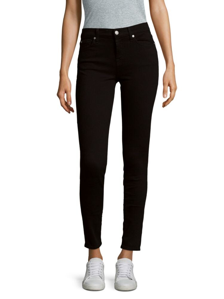 

Джинсы скинни 7 For All Mankind, черный