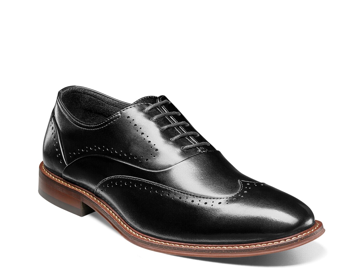

Туфли-оксфорды Stacy Adams Wingtip, черный