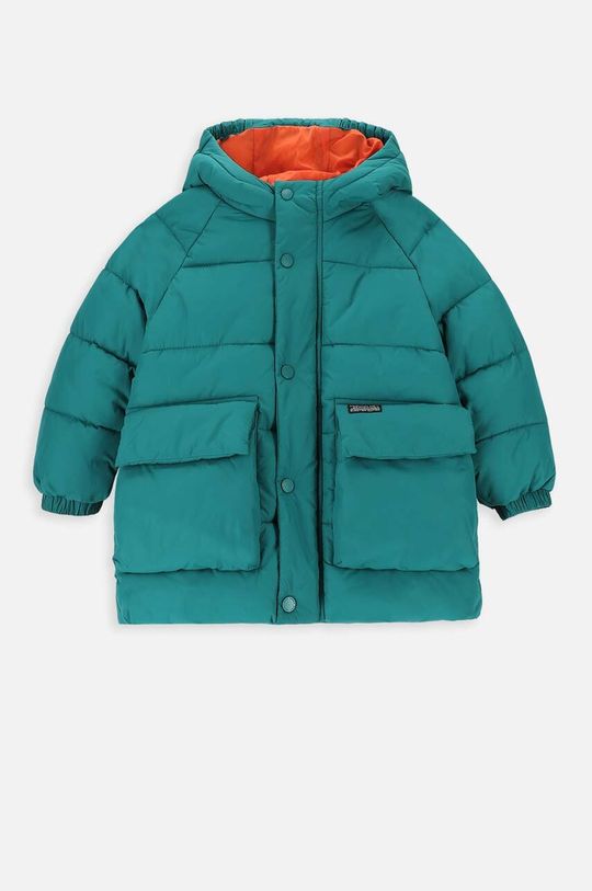 Куртка для мальчика Coccodrillo, бирюзовый куртка для мальчика coccodrillo размер 152 цвет разноцветный