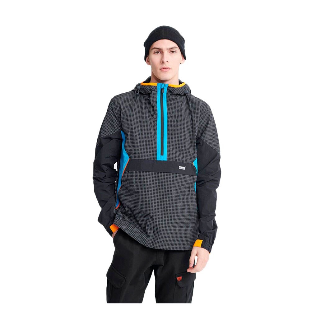 

Куртка Superdry City Neon Overhead, серый