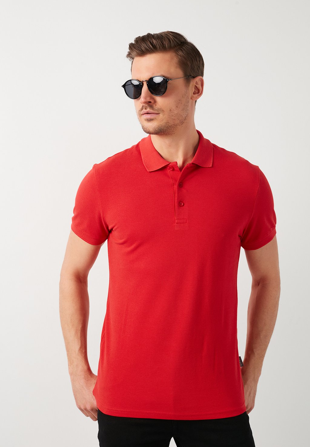 Рубашка-поло Buratti, цвет red