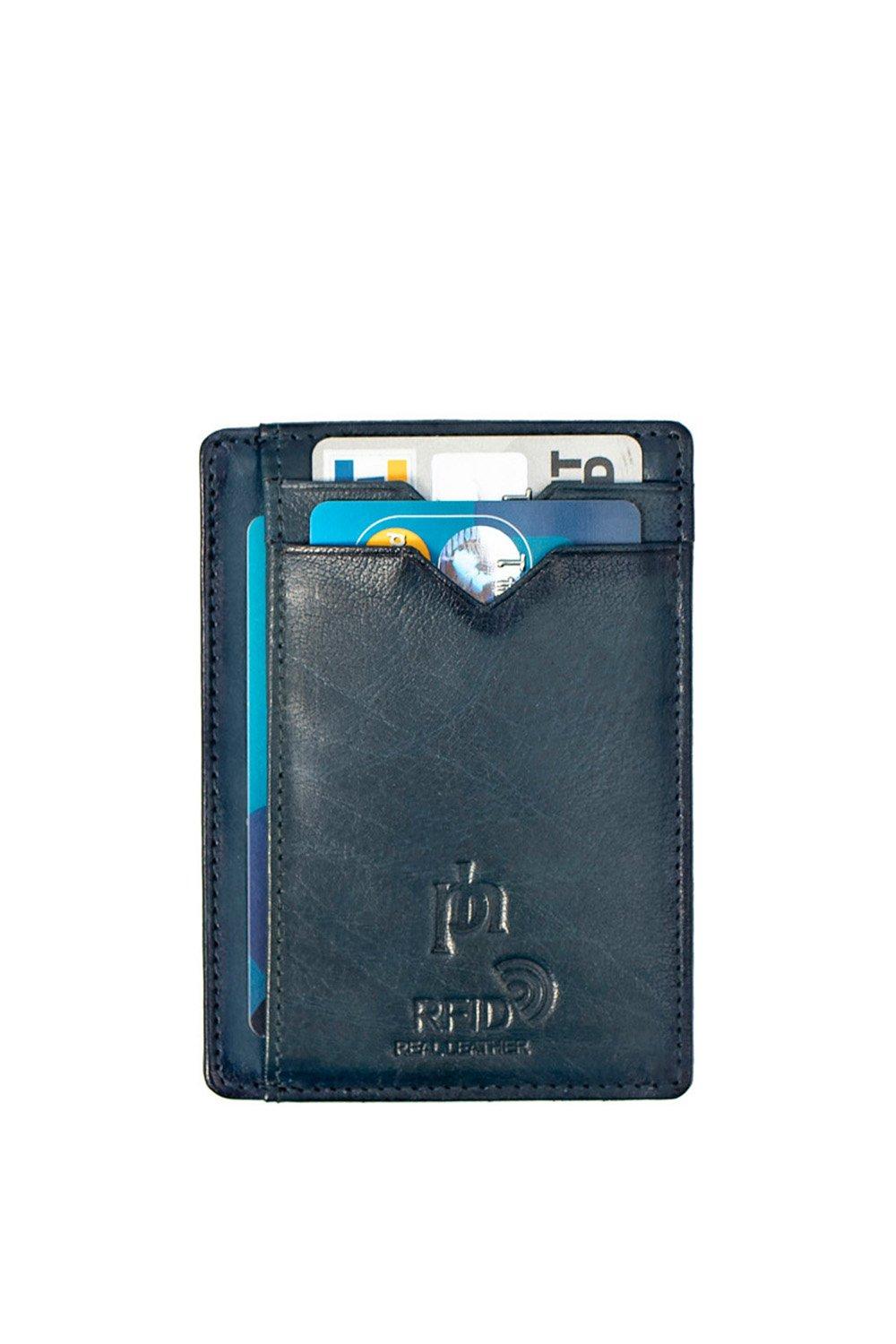 Кожаный кошелек для карт 'Carlton' PRIMEHIDE, синий