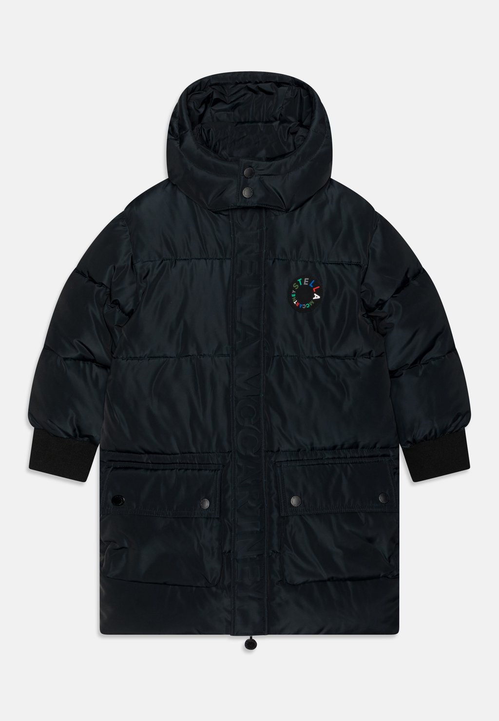 

Зимнее пальто PUFFER TECHNICAL Stella McCartney Kids, цвет black