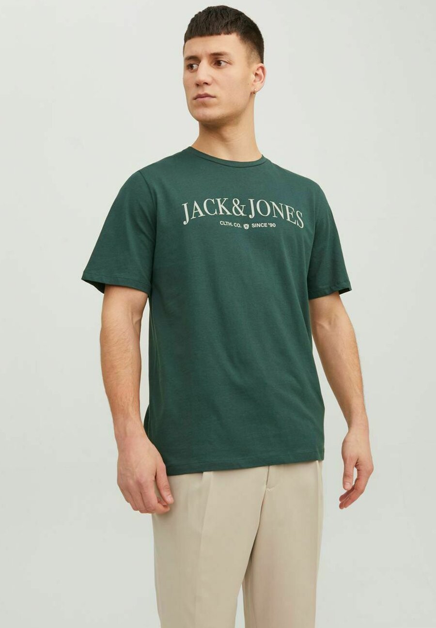 

Футболка с принтом Jack & Jones, светло-зеленый