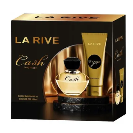 

La Rive Cash Woman Edp Gift Set 90ml Perfume + 100ml Shower Gel - New & Original!