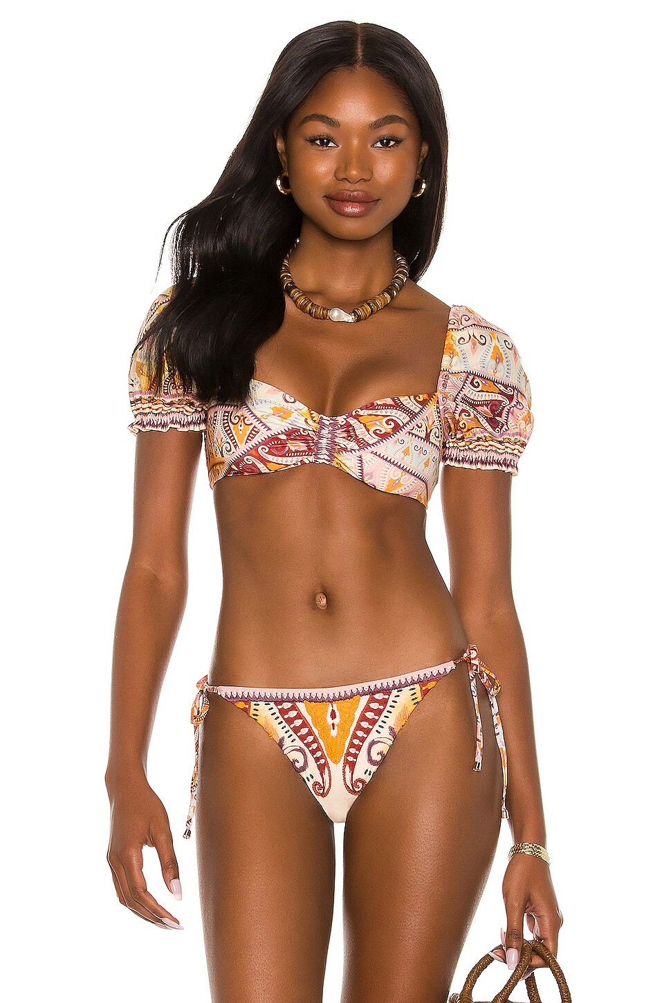 

Топ бикини Agua Bendita Romina Leva, цвет Multicolor