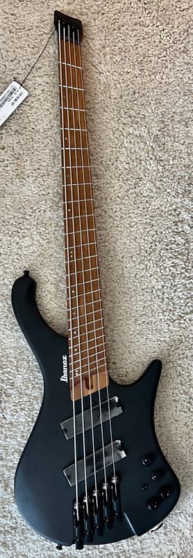 Басс гитара Ibanez EHB1005MSBKF Headless Multi Scale 5-String Bass - Black Flat