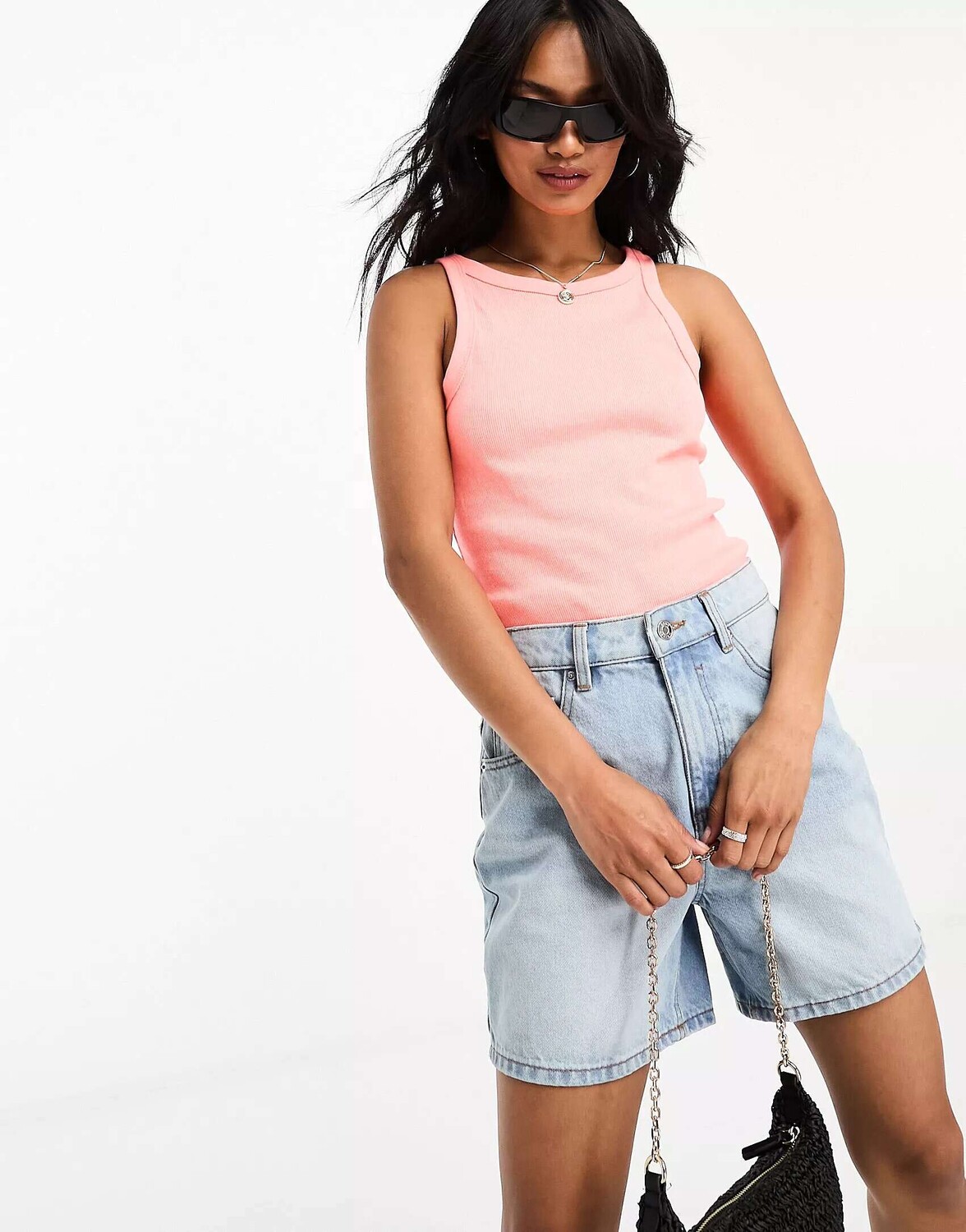 

Оранжевый жилет-гонщик River Island