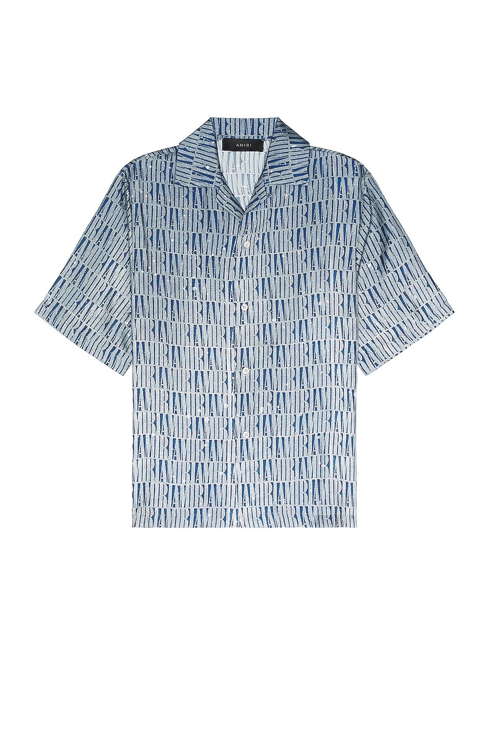 

Рубашка Amiri Gradient Bowling, синий