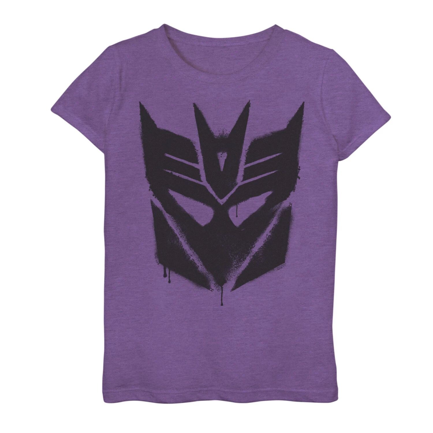 

Футболка с граффити и логотипом Transformers Deciepticon для девочек 7–16 лет Licensed Character