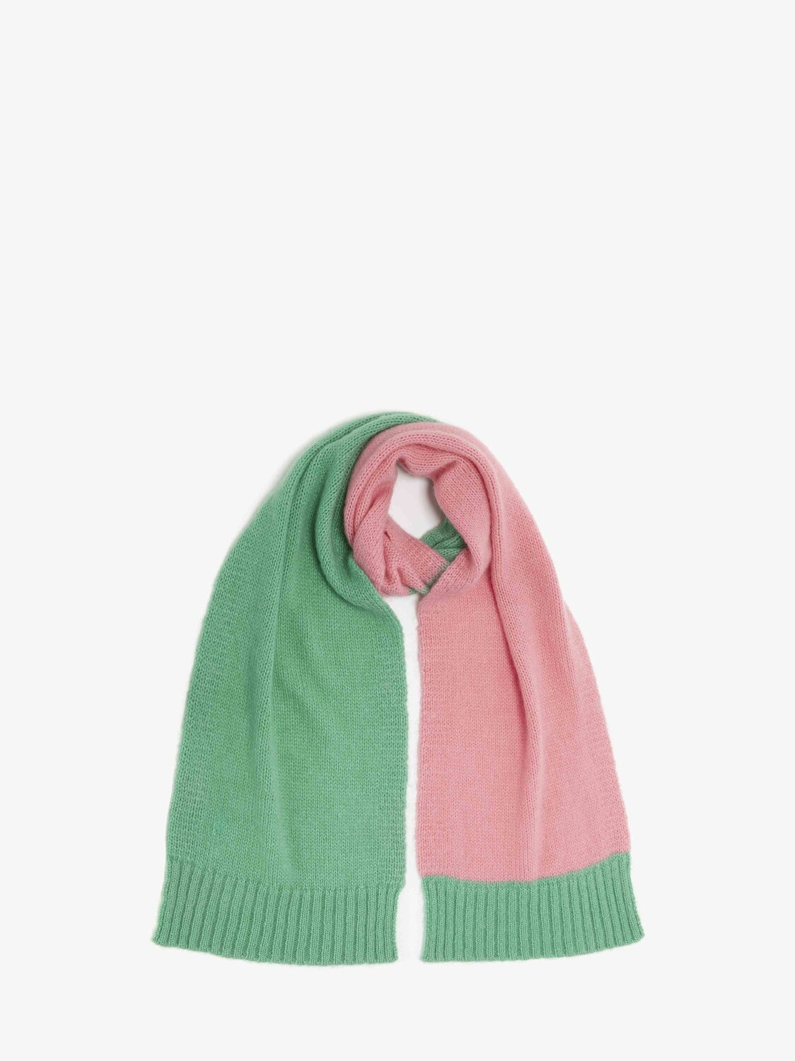 

Платок с цветными блоками JW Anderson, розовый