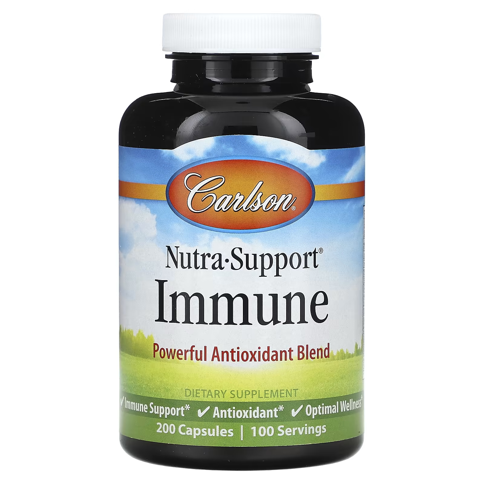 Carlson Nutra-Support Immune 200 капсул nutricology russian choice immune 200 вег капсул