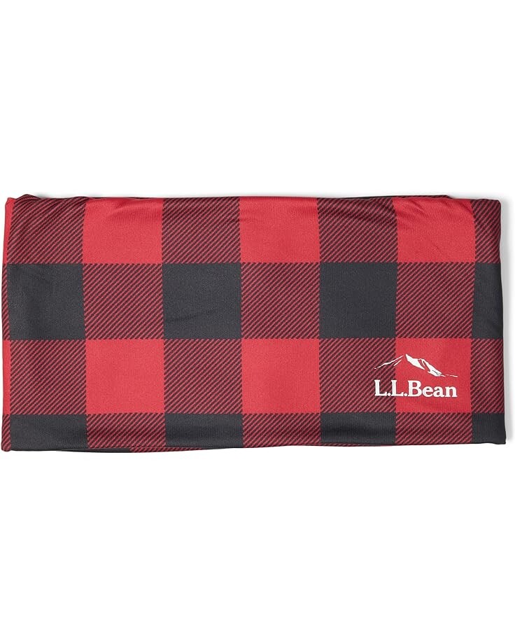 

Шарф L.L.Bean Fleece Lined Neck Gator Print, красный